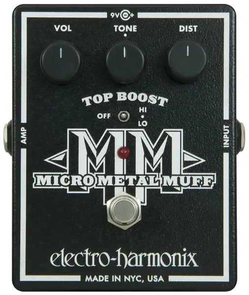 Педаль эффектов для электрогитары Electro-Harmonix Micro Metal Muff