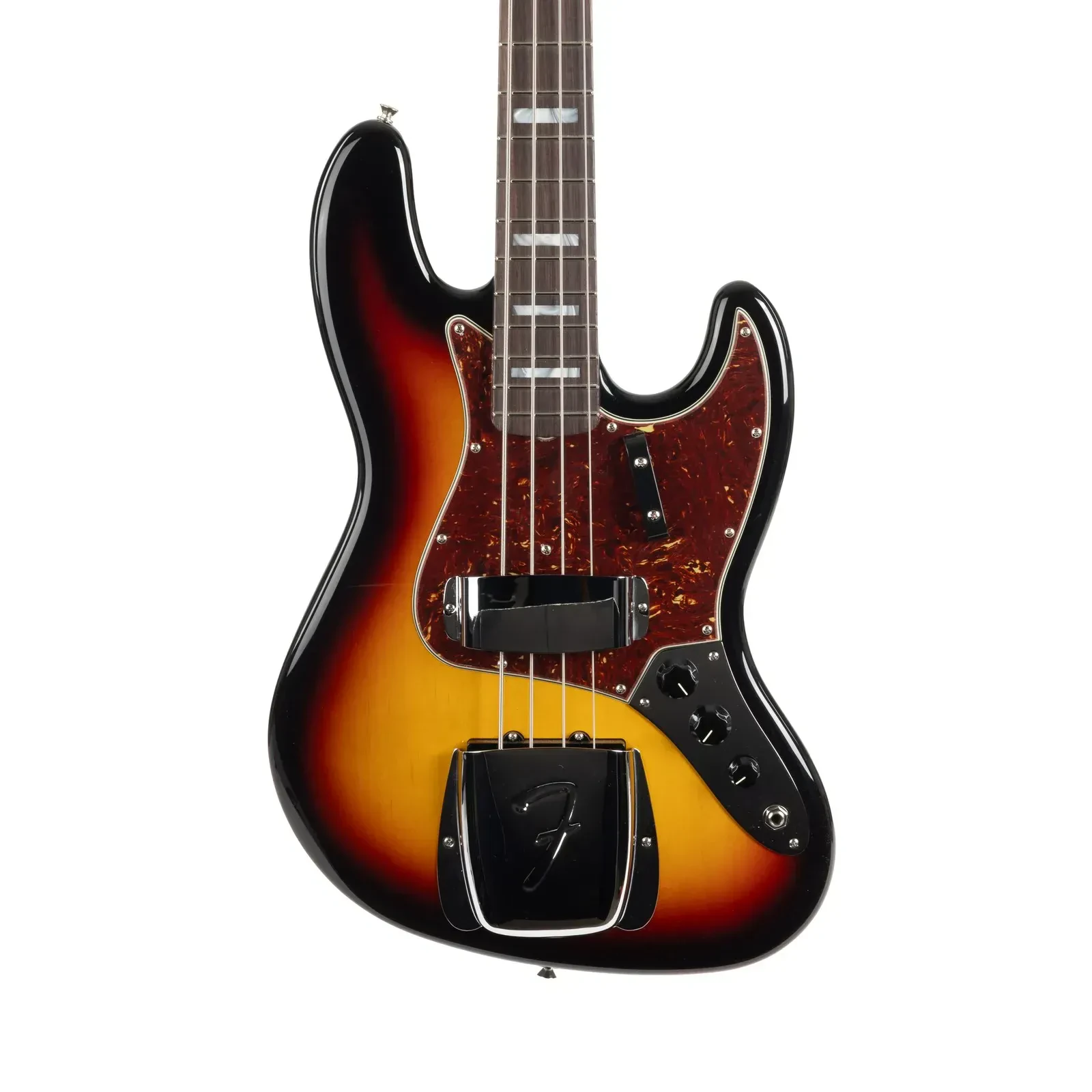 Fender Custom Shop 1966 Jazz Bass NOS Rosewood - 3 Tone Sunburst
