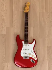 Электрогитара Fender Stratocaster '62 Vintage Reissue ST62-58US Candy Apple Red w/gigbag Japan 1999