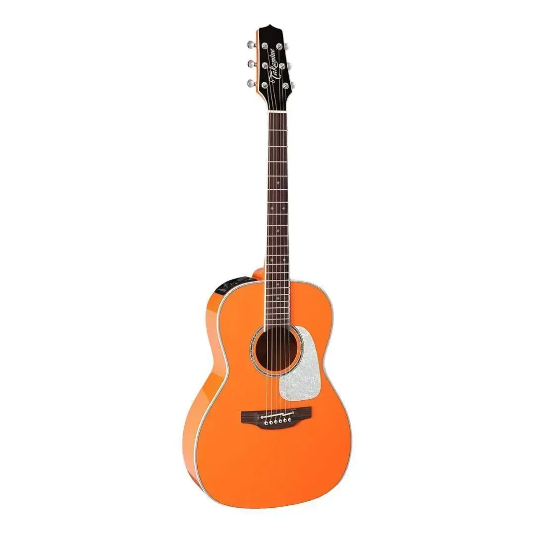 Takamine CP3NY OR Made in Japan New Yorker Acoustic Electric Guitar Gloss Orange