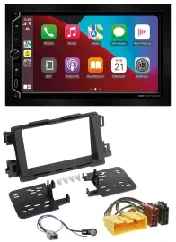 Автомагнитола для Mazda 6 (2013–2015), CX-5 (с 2012) ESX 2DIN DAB USB MP3 Bluetooth черный