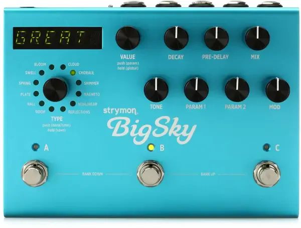 Педаль эффектов для электрогитары Strymon Big Sky Multi Reverb