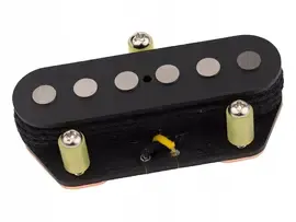 Звукосниматель для электрогитары Roswell Pickups TE6 Alnico V Rod Bridge Black