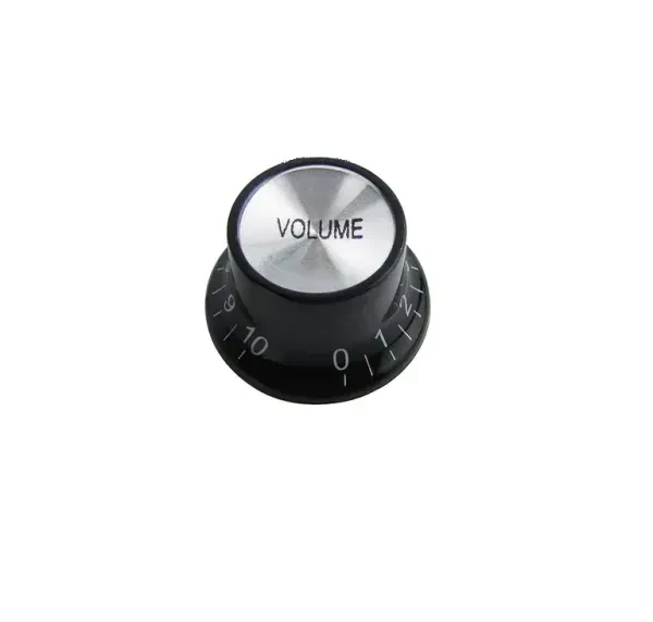 Ручка потенциометра для гитары FLEOR M00091-2 Black