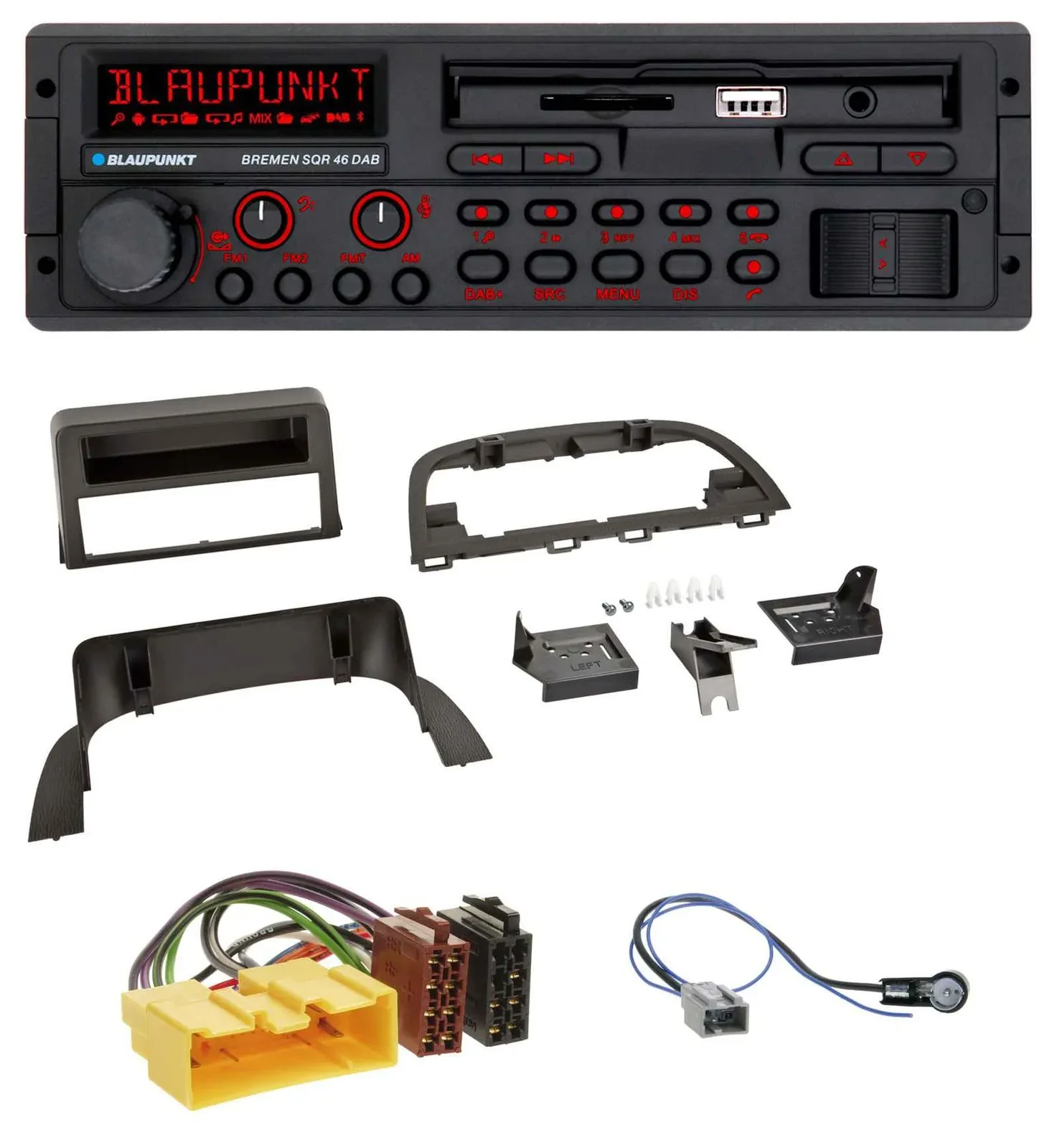 Blaupunkt SD MP3 USB Bluetooth DAB Autoradio für Mazda 3 (2013-2019)
