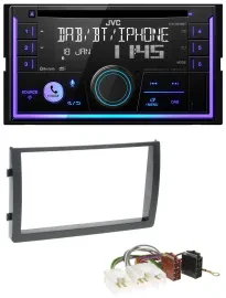 JVC MP3 USB 2DIN DAB Bluetooth CD Autoradio für Nissan Altima 2005-2006