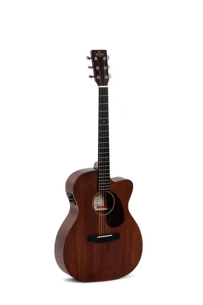 Электроакустическая гитара Sigma Guitars 000MC-15E Auditorium All-Mahogany Satin Natural