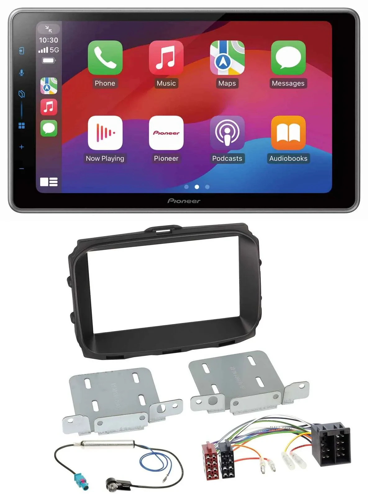 Автомагнитола для Alfa Romeo Giulietta (2013–2021) Pioneer 2-DIN, MP3, USB, DAB, Bluetooth