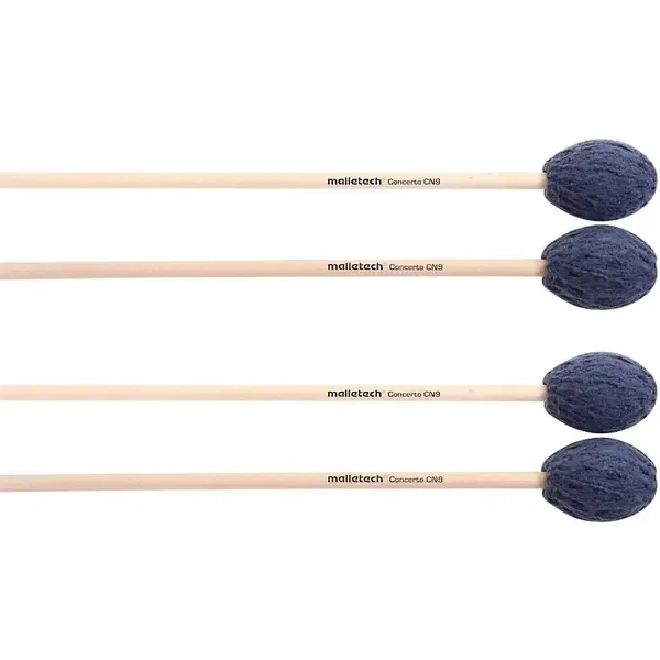 Палочки для маримбы Malletech Concerto Marimba Mallets Blue (2 пары)