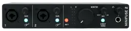Arturia Minifuse 2 Black 2x2 USB MIDI Audio Recording Interface+Software