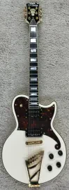 D'Angelico Excel Atlantic Vintage White Electric Guitar, Prototype DAEAVWTPROTO