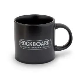 ROCKBOARD Coffee Cup matt black with silver Logo