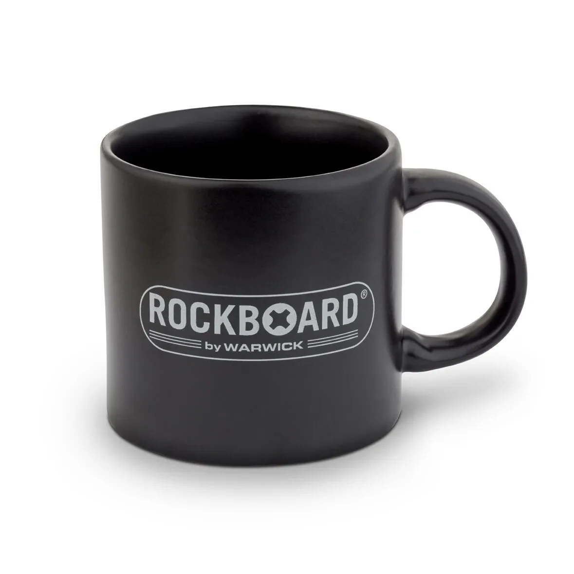 ROCKBOARD Coffee Cup matt black with silver Logo