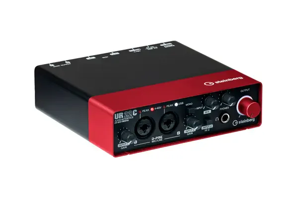 Звуковая карта внешняя Steinberg UR22C RD 2IN/2OUT USB3.0 Type C Audio Interface, Fire