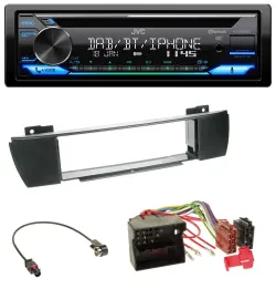 JVC Bluetooth MP3 USB DAB CD Autoradio für BMW X3 (bis 2007)