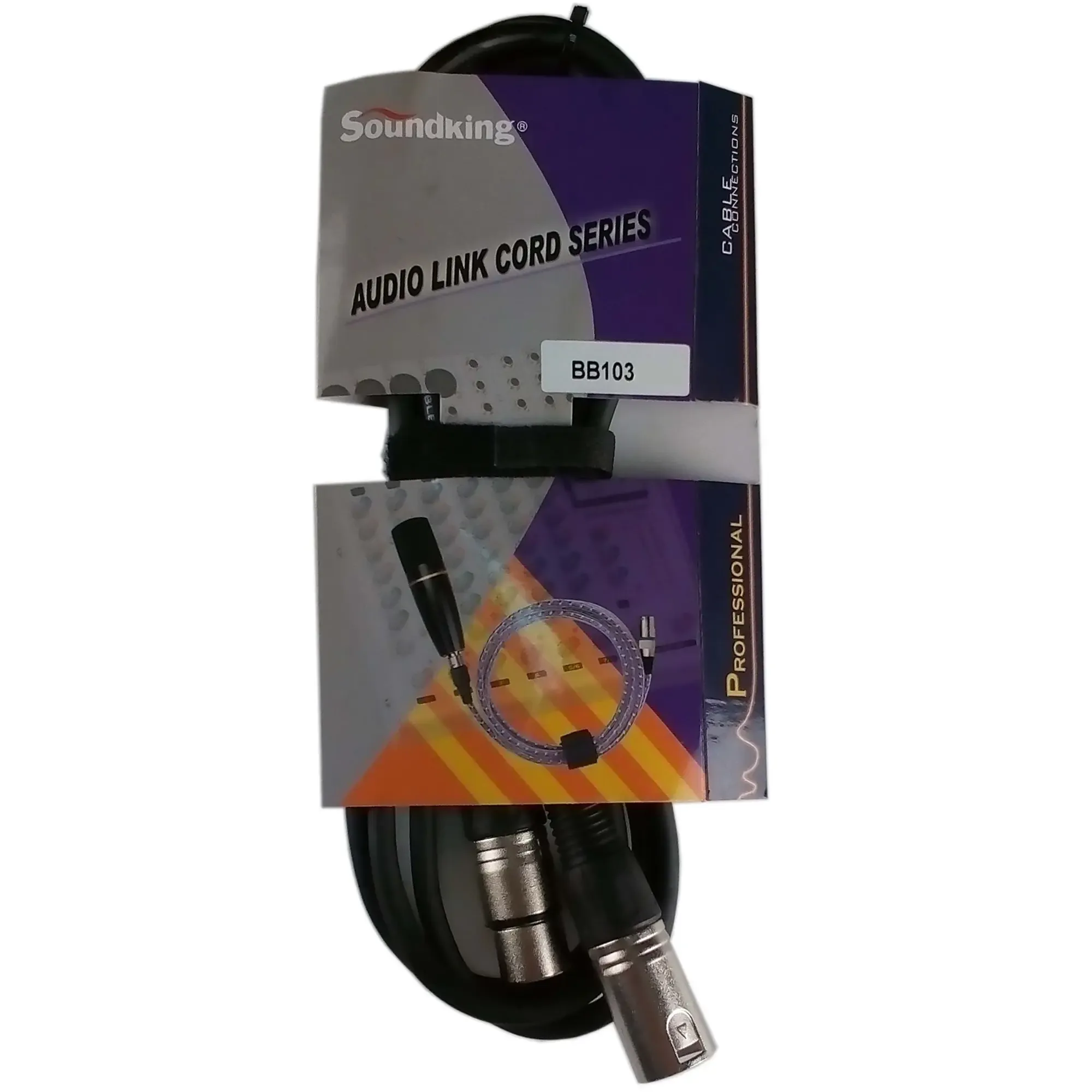 Микрофонный кабель Soundking BB103-1M Black 1 м