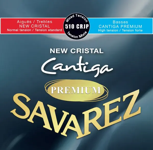 Струны для классической гитары Savarez 510CRJP 29-44 New Cristal Cantiga Premium Mixed Tension