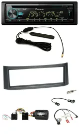 Pioneer CD MP3 Lenkrad DAB USB Autoradio für Smart ForFour W454 2004-2006 schwar