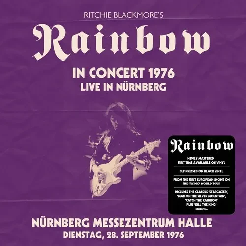 Виниловая пластинка Blackmore,Ritchie / - Live In Nurnberg 1976: Nurnberg Messezentrum Halle 28.9.19