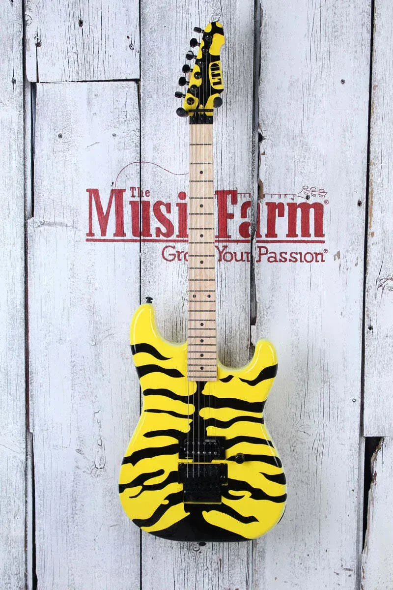 Электрогитара LTD GL-200MT George Lynch M1 Tiger Yellow Tiger Graphic