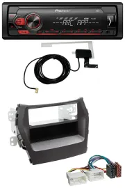 Автомагнитола для Hyundai Santa Fe (с 2012) Pioneer 1DIN, USB, DAB, MP3, AUX