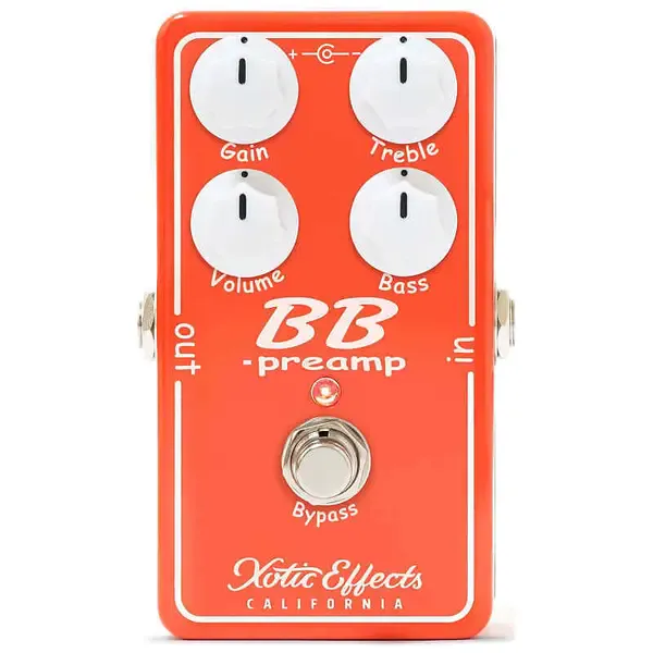 Педаль эффектов для электрогитары Xotic BB Preamp V1.5 Effects Pedal