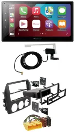 Pioneer USB Bluetooth DAB MP3 2DIN Autoradio für Mazda MX 5 NC 2005-2008