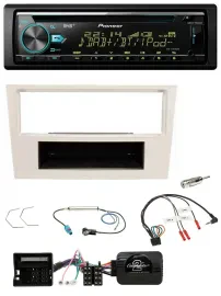 Pioneer DAB Lenkrad CD USB Bluetooth Autoradio für Opel Corsa D 2006-2008 perl-w