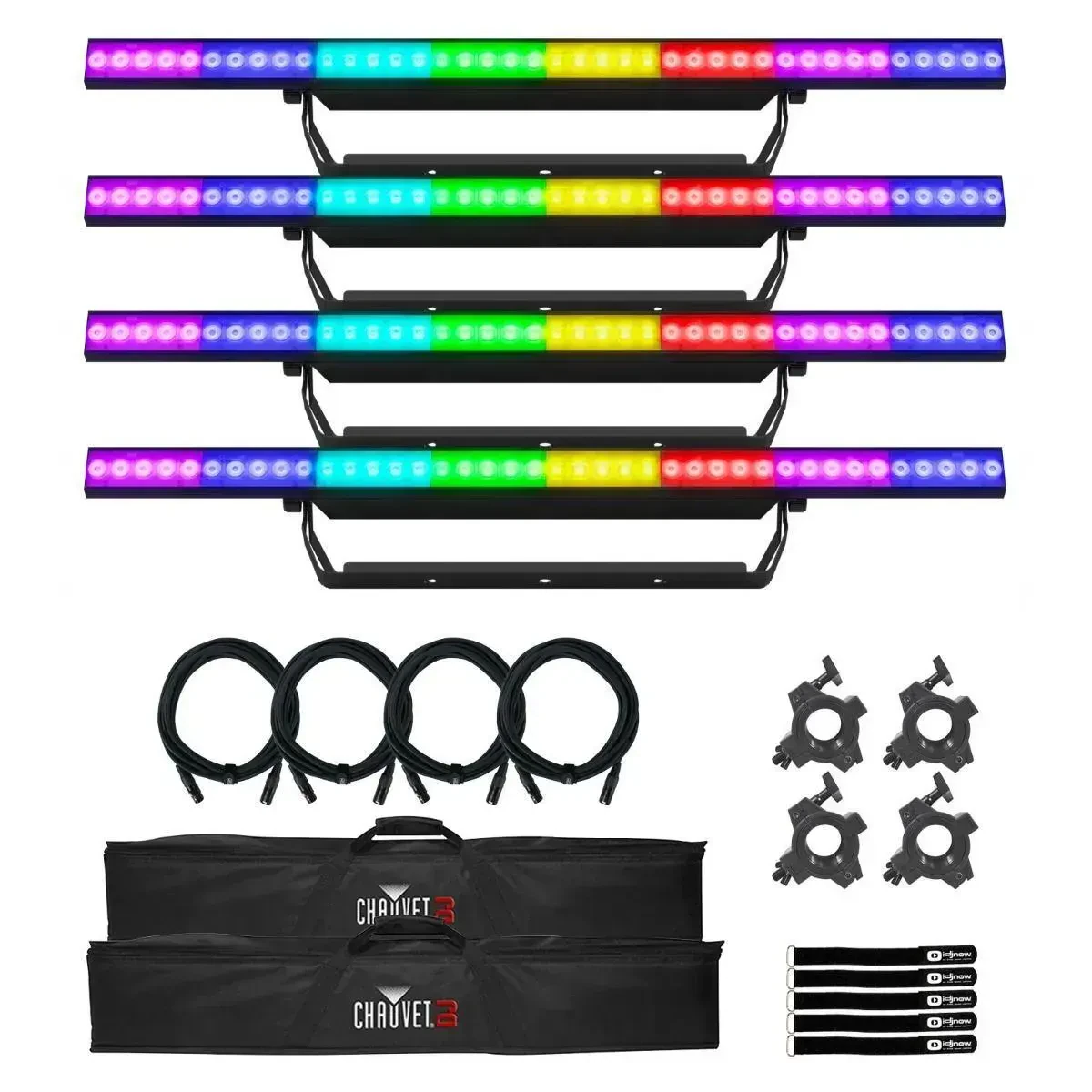 Светодиодный прибор Chauvet DJ COLORstrip PIX ILS с аксессуарами (4 штуки)