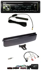 Автомагнитола Pioneer CD/MP3, USB, DAB для Ford Mondeo/Focus, чёрный глянец