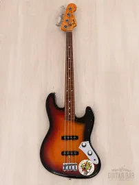 Бас-гитара Fender Fullerton 1962 American Vintage Jazz Bass JJ Sunburst w/case USA 1983