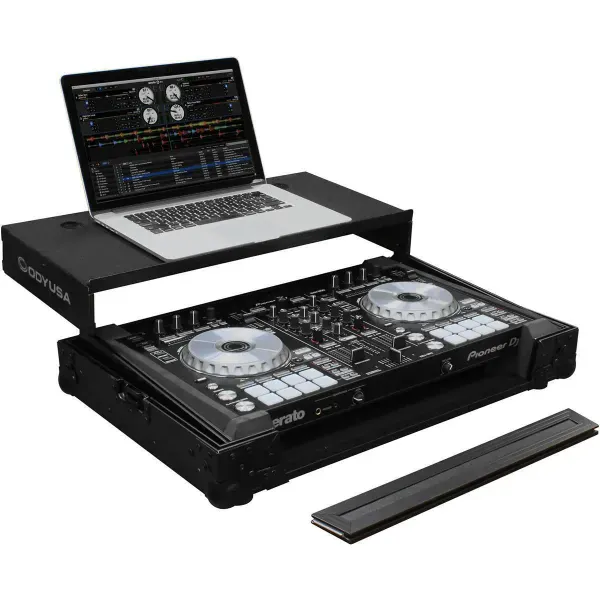 Odyssey Innovative Designs Black Label Glide Case for Pioneer DDJ-SR2 Controller