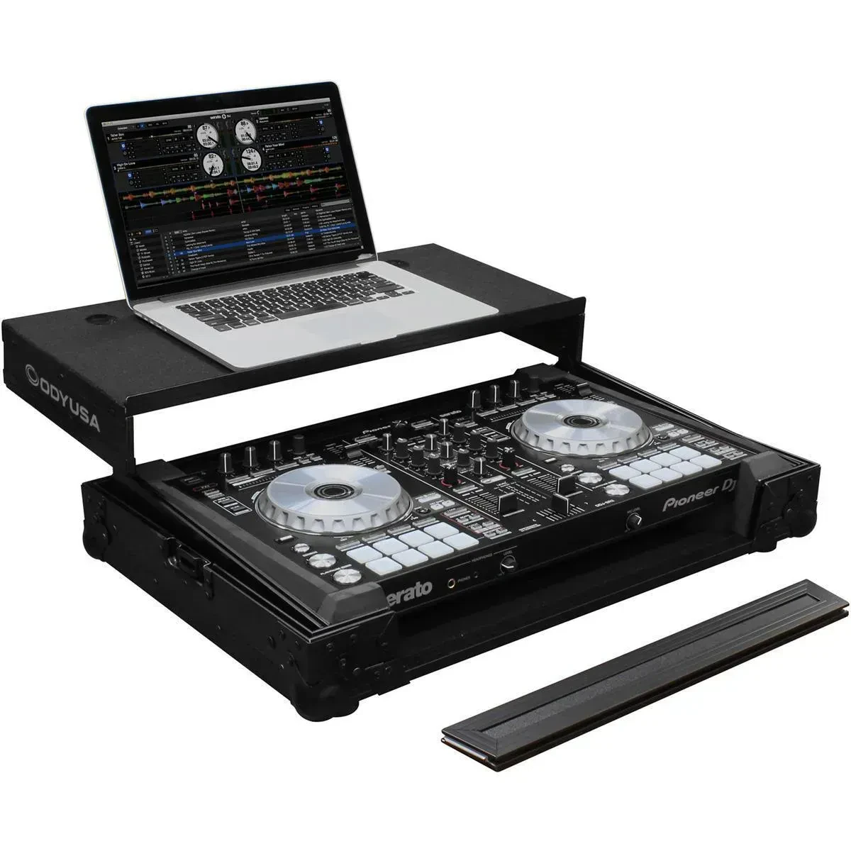 Кейс для DJ-контроллера Odyssey FZGSPIDDJSR2BL Black Label, Glide Style для Pioneer DDJ-SR2