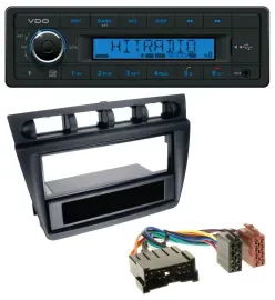 VDO AUX Bluetooth USB MP3 Autoradio für Kia Picanto (ab 2006) - schwarz