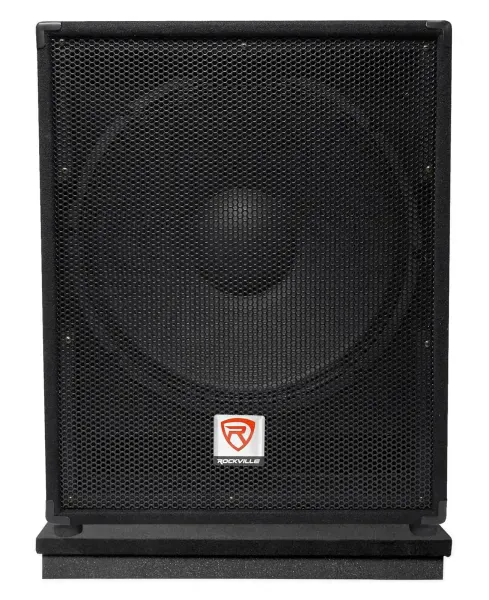 Rockville PBG18 18" Passive 2000w 8 Ohm Pro Audio Subwoofer Sub+Acoustic Riser