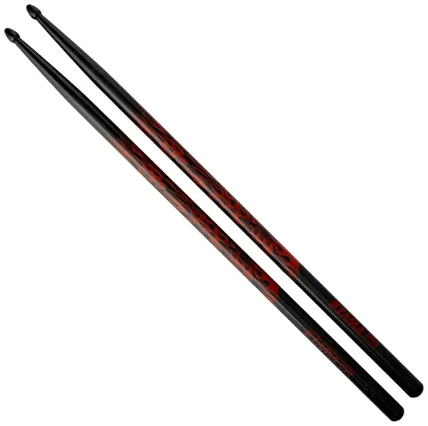 Барабанные палочки Tama 7A-F-BR Japanese Oak Rhythimic Fire Black