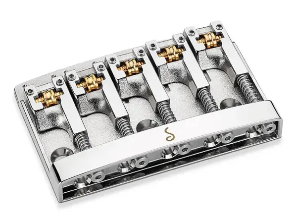 Бридж для бас-гитары Schaller 3D5 Chrome