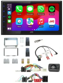 JVC Bluetooth USB Lenkrad 2DIN DAB Autoradio für KIA Carnival II VQ 2006-2011