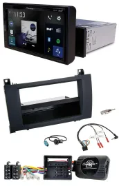 Pioneer DAB Lenkrad Bluetooth USB Autoradio für Mercedes SLK R171 2008-2011