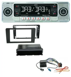 Dietz Bluetooth MP3 DAB USB Autoradio für Audi A3 8P 03-12 Symphony Quadlock