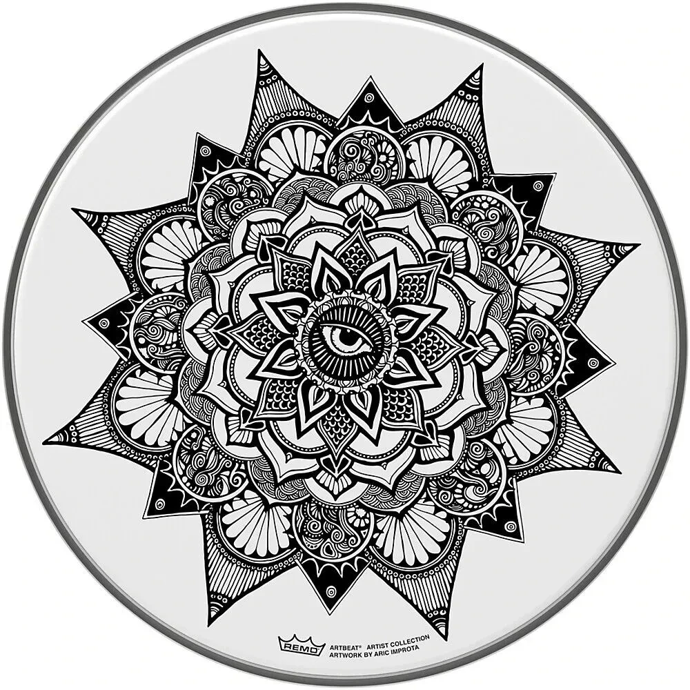 Remo ARTBEAT Aric Improta Dilate Artist Collection Drum Head, 14"