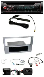 Автомагнитола Pioneer DAB, Bluetooth, USB, CD с поддержкой кнопок на руле для Opel Astra H/Zafira B/Corsa D