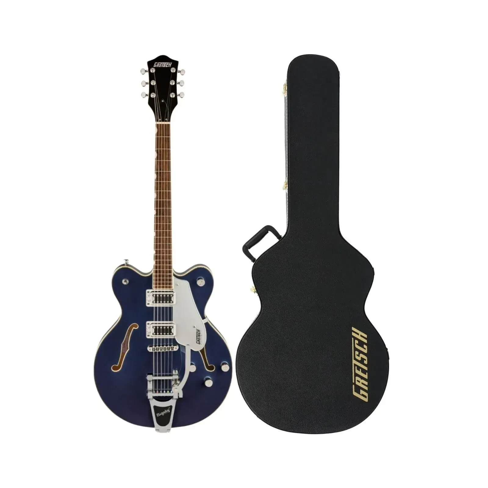 Gretsch G5622T Electromatic Electric Guitar (Sapphire) with Hard Shell Case