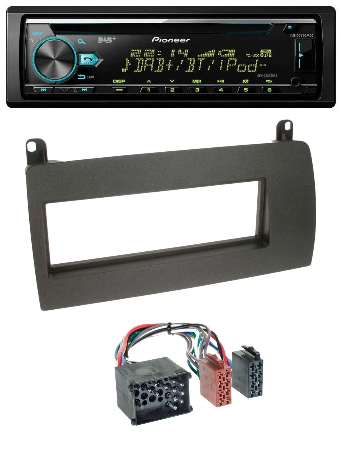 Pioneer DAB MP3 CD USB Bluetooth Autoradio für Rover 75 (1999-2001)