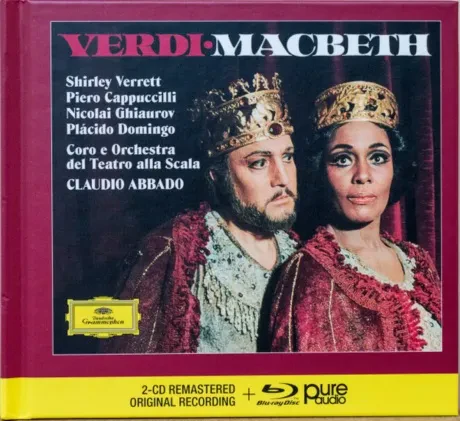 SHIRLEY VERRETT / PIERO CAPPUCCILLI / NICOLAI GHIAUROV / PLACIDO DOMINGO / CORO DEL TEATRO ALLA SCAL - VERDI: Macbeth (2CD+Blu-ray)