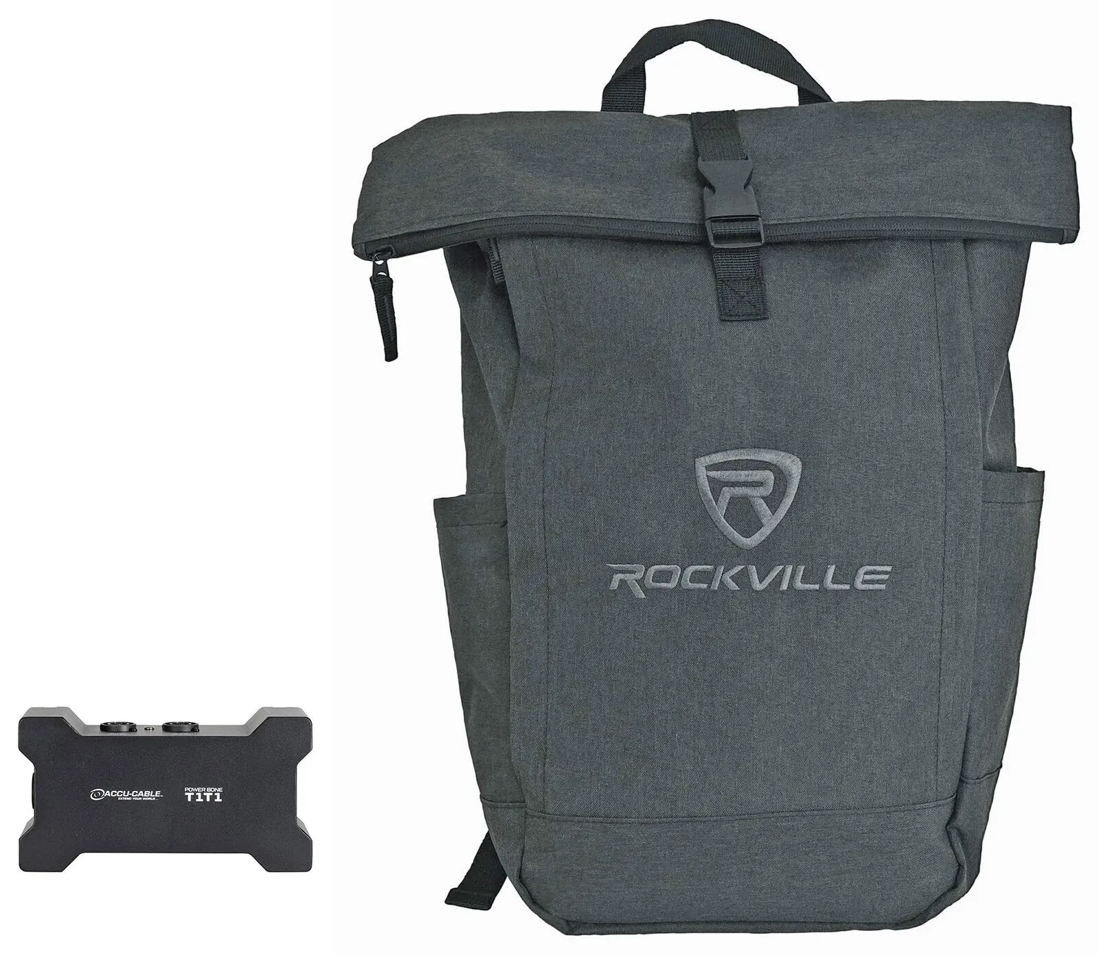 American DJ Power Bone T1T1 6 Port Power Supply 4 Edison+2 USB Outputs+Backpack