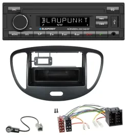 Blaupunkt USB DAB MP3 Bluetooth Autoradio für Hyundai i10 (2008-2013) schwarz