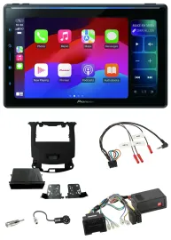 Pioneer Bluetooth DAB Lenkrad USB Autoradio für Chevrolet Cruze ab 2016 klavier