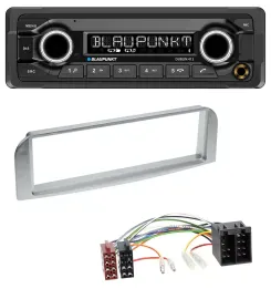 Автомагнитола для Alfa Romeo 147/GT Blaupunkt MP3 Bluetooth USB AUX серебристо-серая