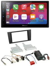 Pioneer DAB USB MP3 Bluetooth 2DIN Autoradio für Audi A4 B5 99-01 Symphony Bose